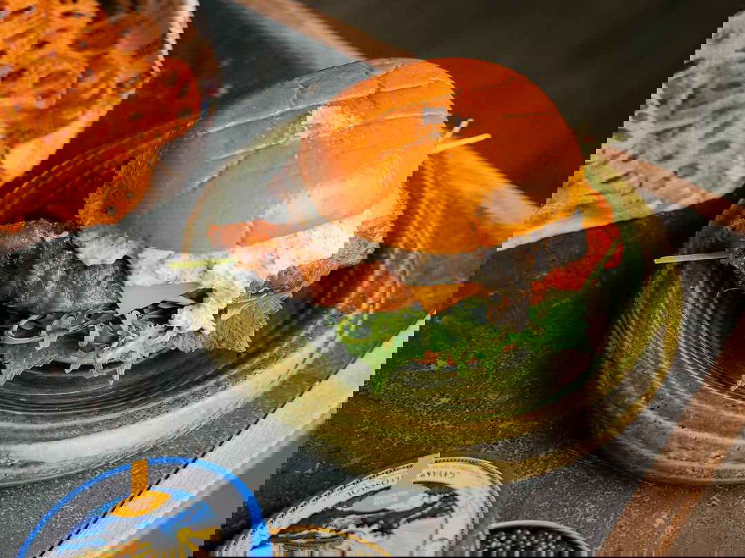 Japanese Curry Spiced Fish Sando