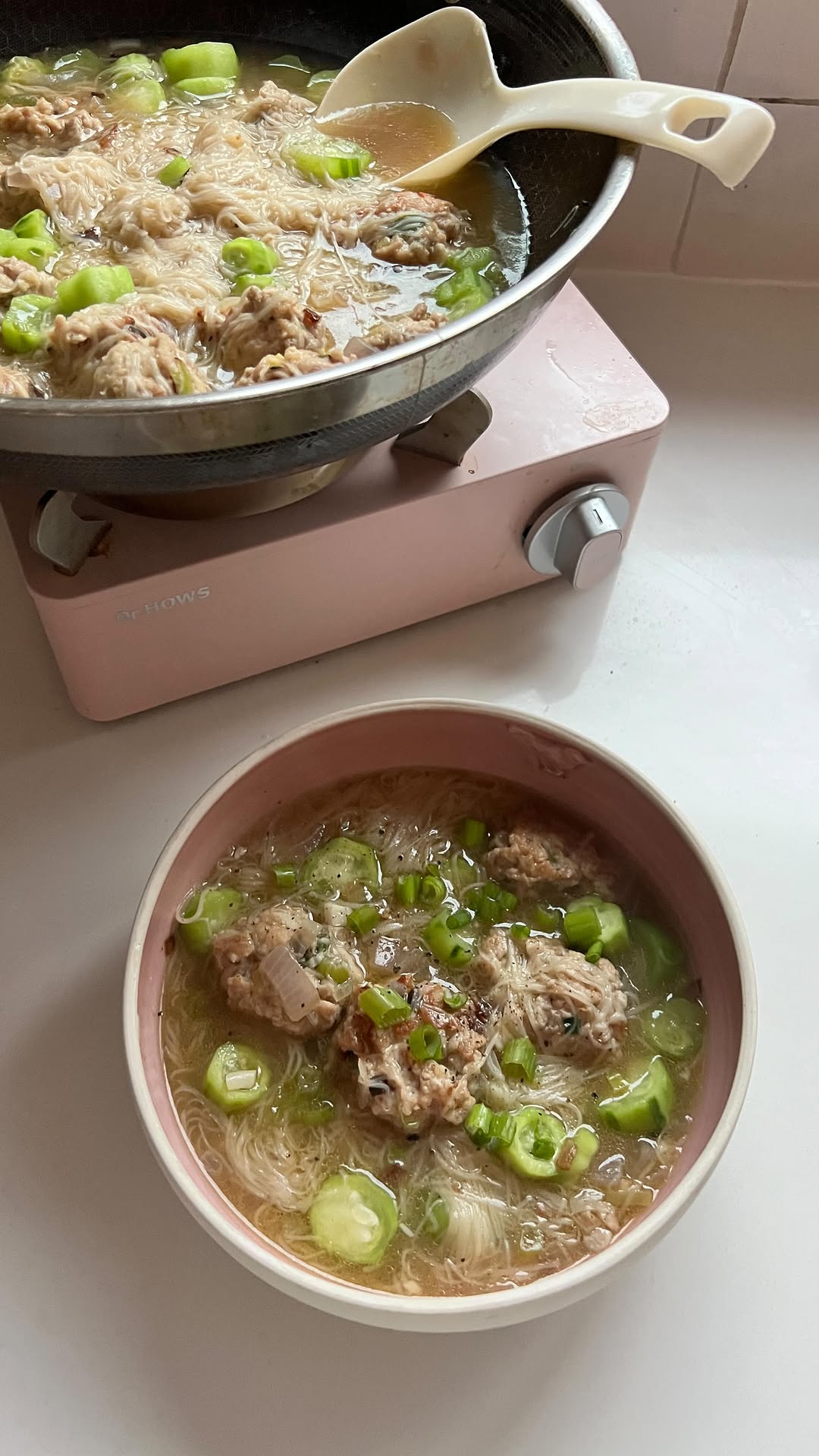 Misua with Bola-Bola