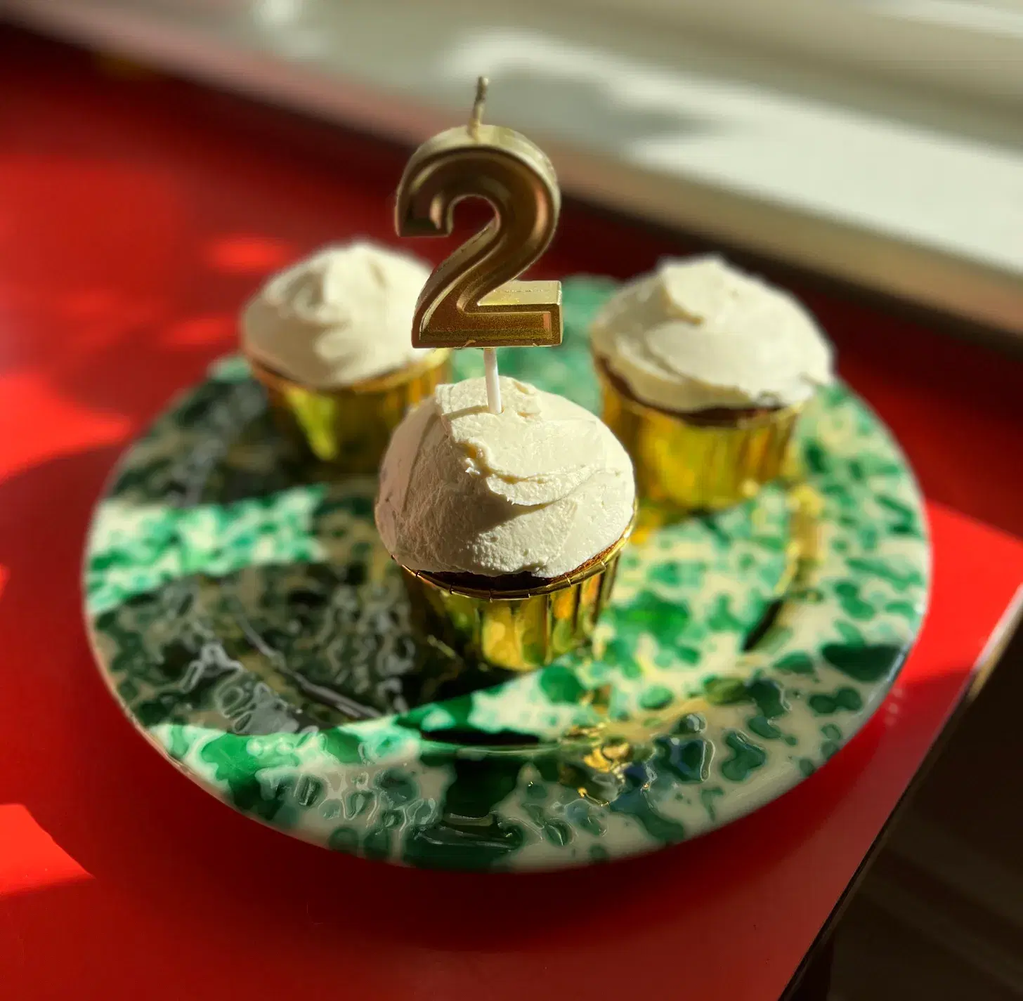 Morning Glory Cupcakes