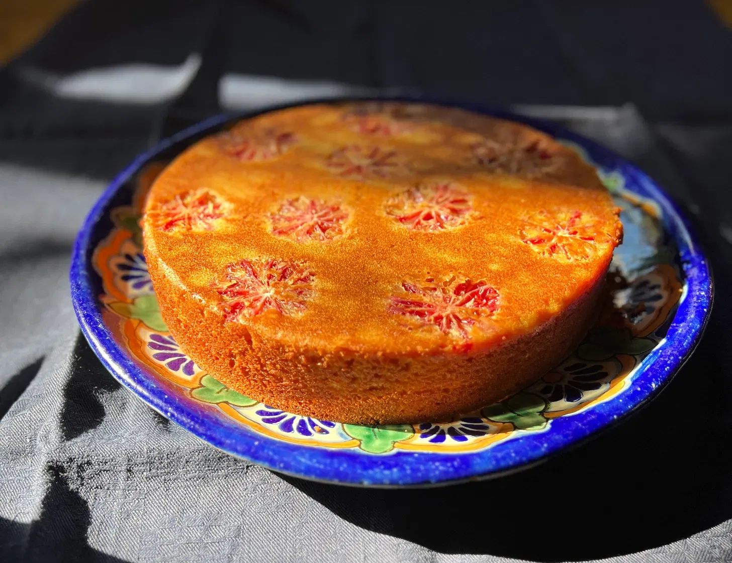 Orange Upside-Down Snacking Cake