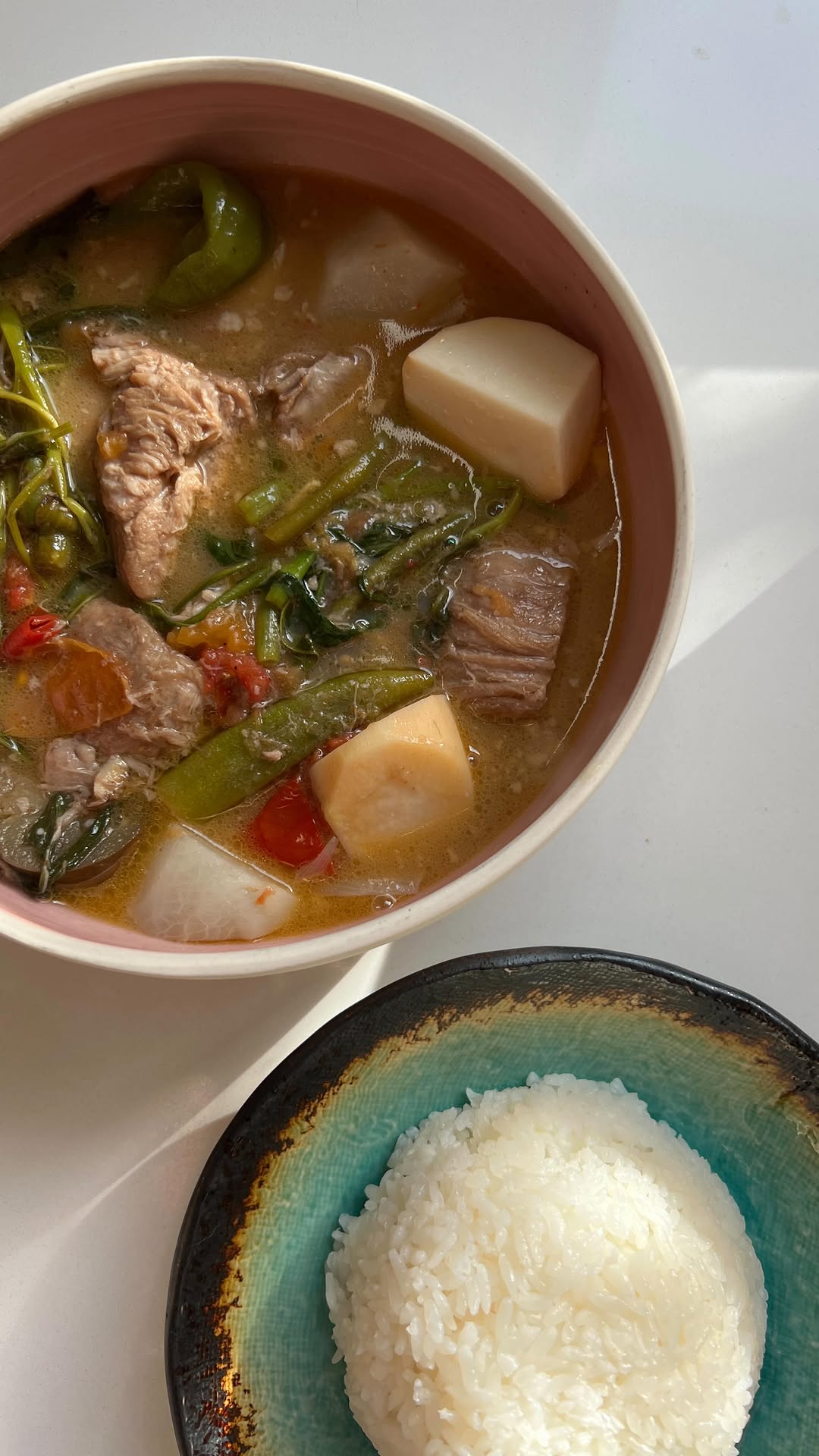 Pork Sinigang with Tamarind (Without Packet)