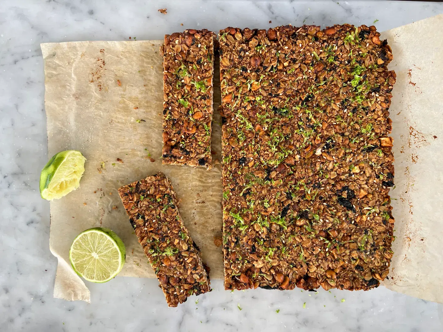 Savory Chewy Granola Bars
