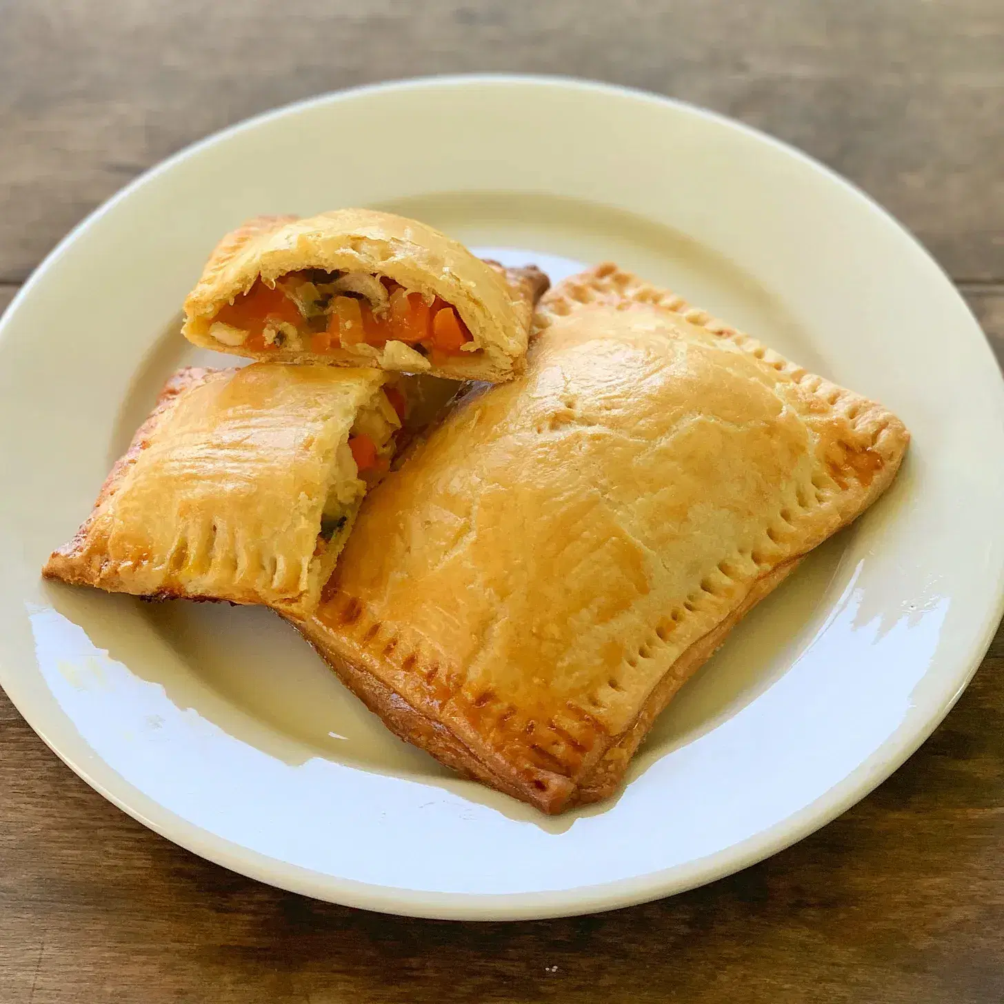 Talia Moore’s Chicken + Vegetable Hand Pies