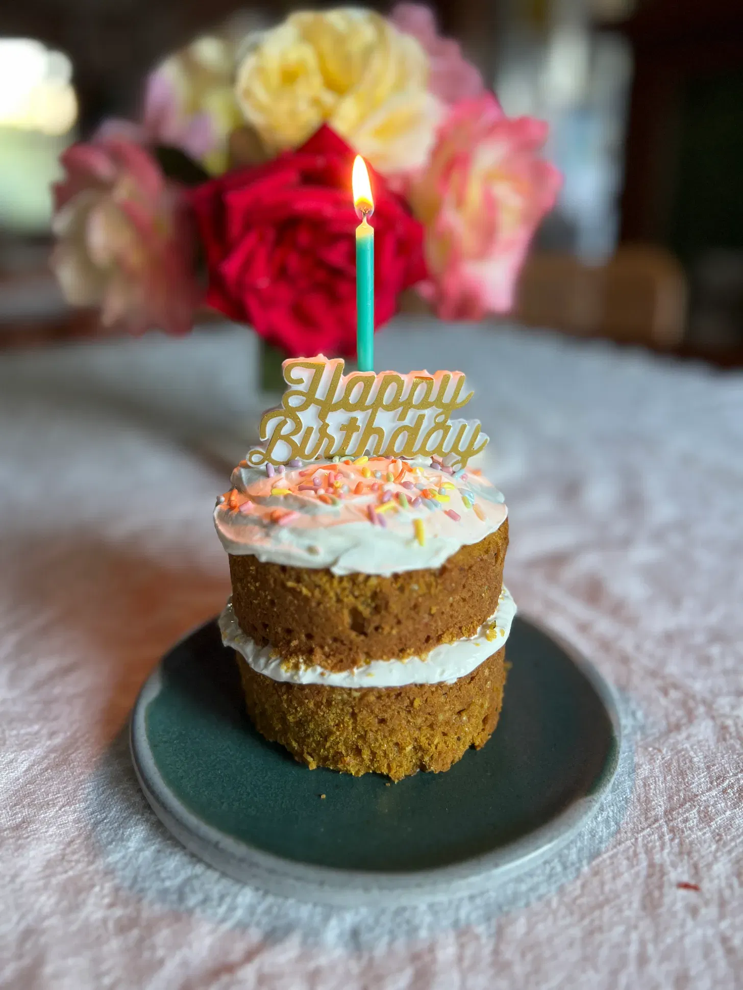 The Green Spoon’s 1st Birthday Cake