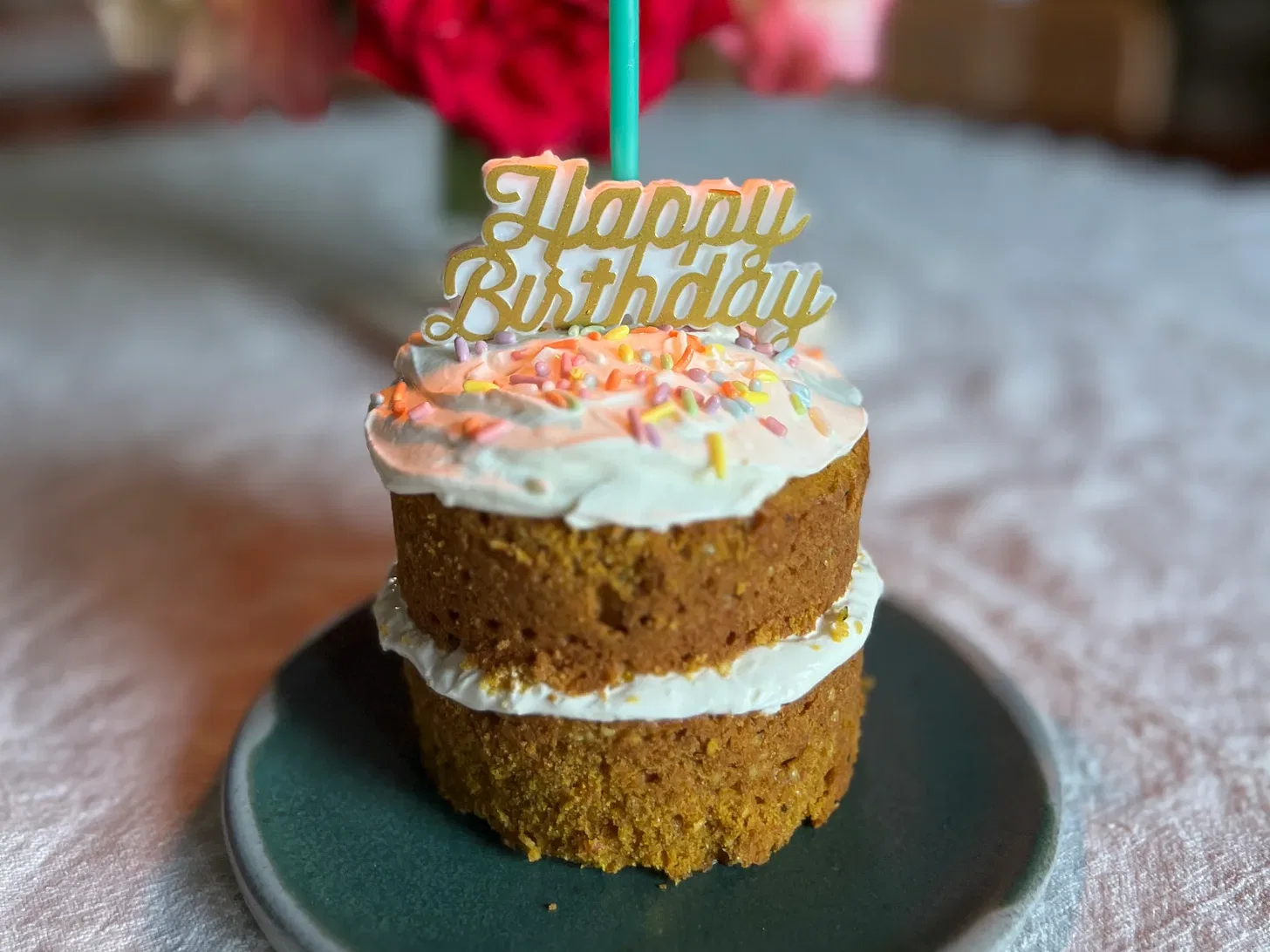 The Green Spoon’s 1st Birthday Cake