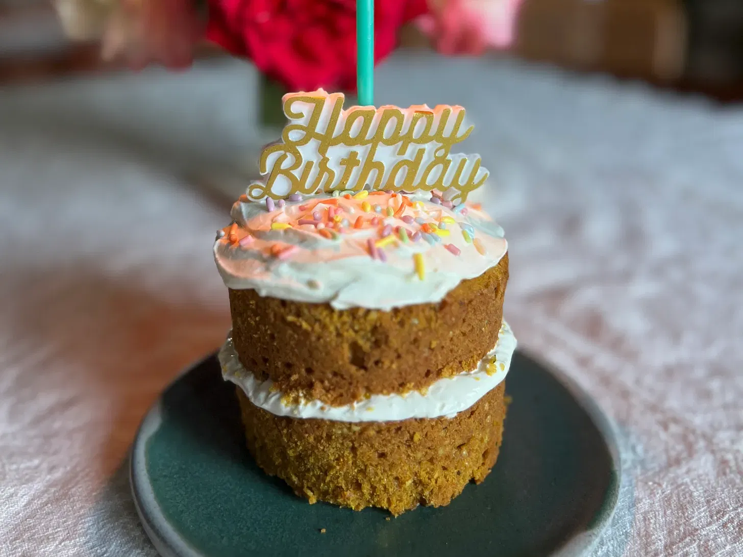 The Green Spoon’s 1st Birthday Cake